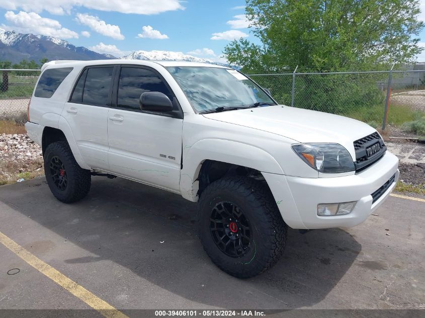 2005 Toyota 4Runner Sr5 V8 VIN: JTEBT14R350051333 Lot: 39406101