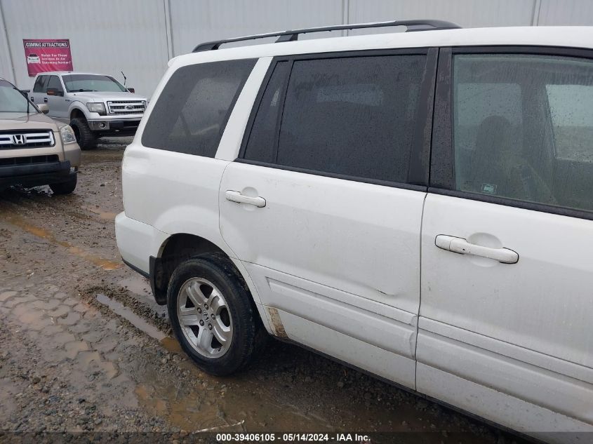 2008 Honda Pilot Vp VIN: 5FNYF28218B023058 Lot: 39406105