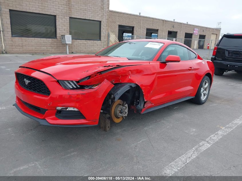 2017 Ford Mustang V6 VIN: 1FA6P8AM5H5227212 Lot: 39406118