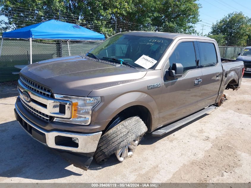 2018 Ford F-150 Xlt VIN: 1FTEW1CP9JKF35322 Lot: 39406119