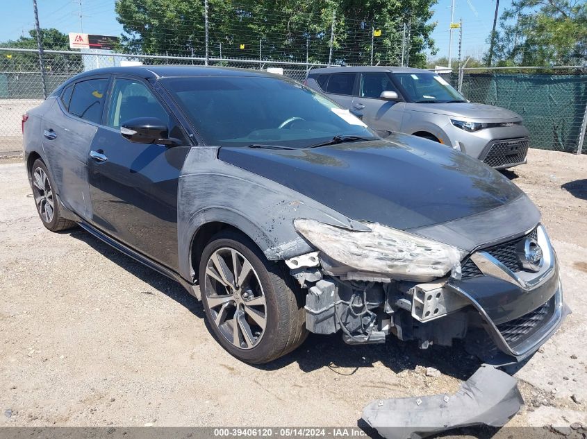 2017 Nissan Maxima 3.5 Sv VIN: 1N4AA6AP5HC413600 Lot: 39406120