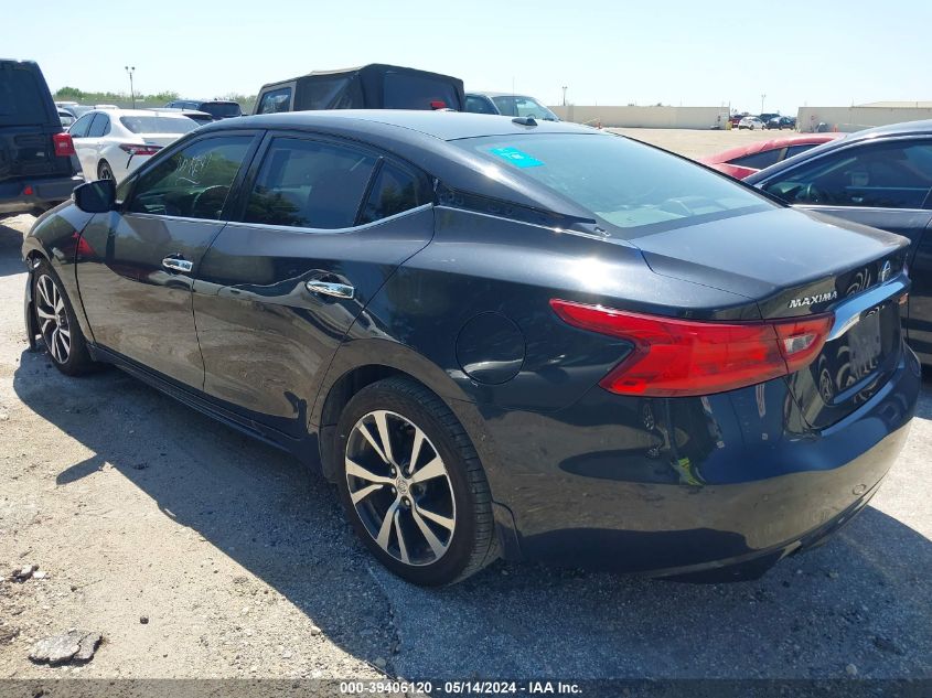 2017 Nissan Maxima 3.5 Sv VIN: 1N4AA6AP5HC413600 Lot: 39406120