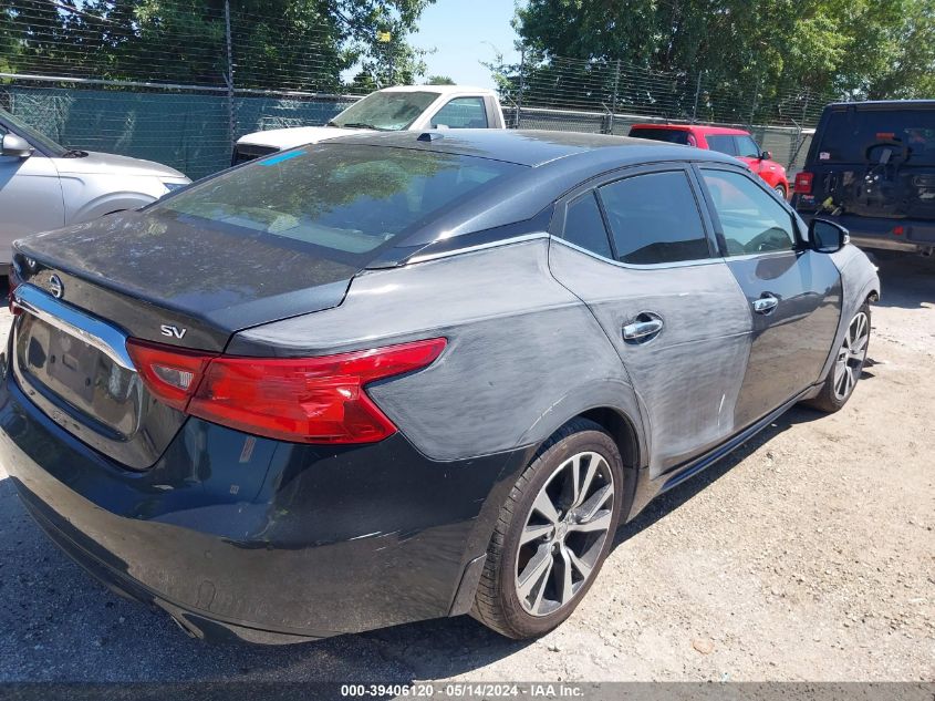 2017 Nissan Maxima 3.5 Sv VIN: 1N4AA6AP5HC413600 Lot: 39406120