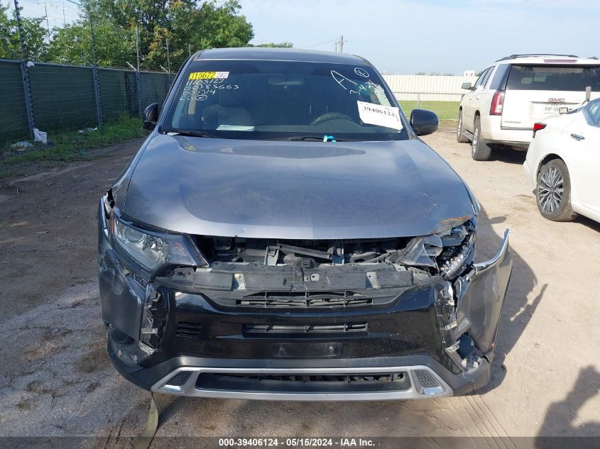 2019 Mitsubishi Outlander Es VIN: JA4AD2A34KZ007314 Lot: 39406124