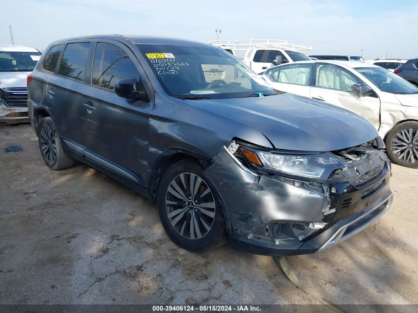 2019 Mitsubishi Outlander Es VIN: JA4AD2A34KZ007314 Lot: 39406124