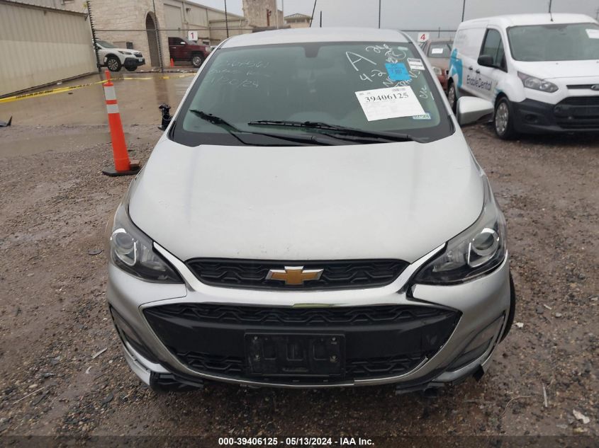 2020 Chevrolet Spark Fwd 1Lt Automatic VIN: KL8CD6SA4LC451650 Lot: 39406125