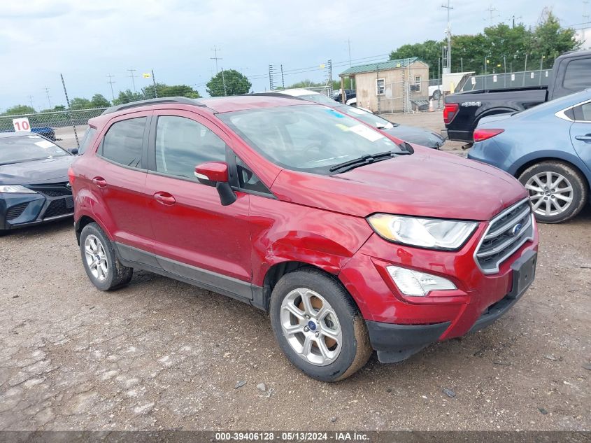 2021 Ford Ecosport Se VIN: MAJ3S2GE9MC439986 Lot: 39406128