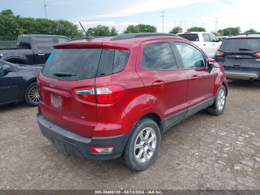 2021 Ford Ecosport Se VIN: MAJ3S2GE9MC439986 Lot: 39406128