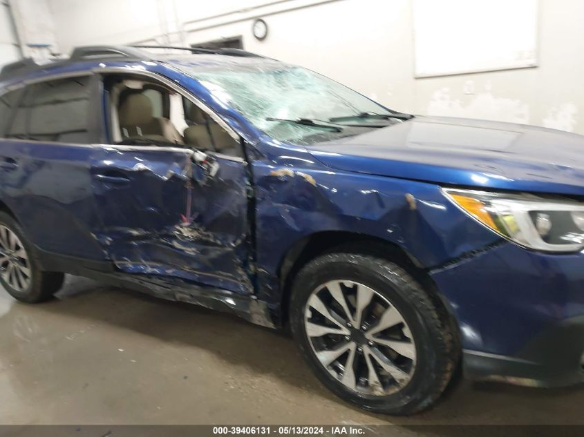 2017 Subaru Outback 3.6R Limited VIN: 4S4BSENC2H3363649 Lot: 39406131