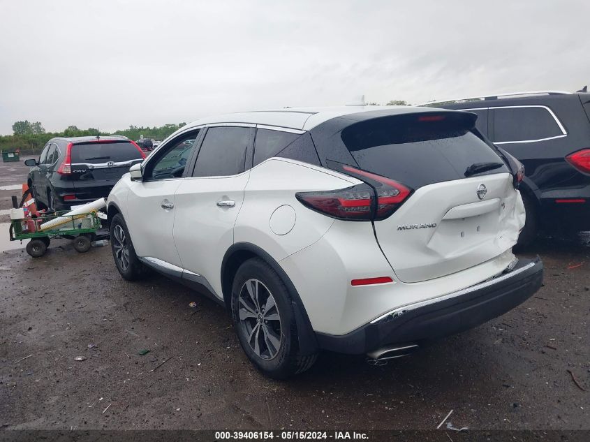 2020 Nissan Murano S Intelligent Awd VIN: 5N1AZ2AS6LN105974 Lot: 39406154