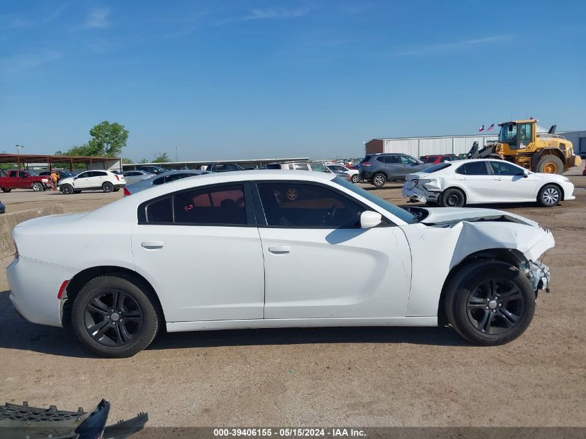 2019 Dodge Charger Sxt Rwd VIN: 2C3CDXBG2KH615642 Lot: 39406155