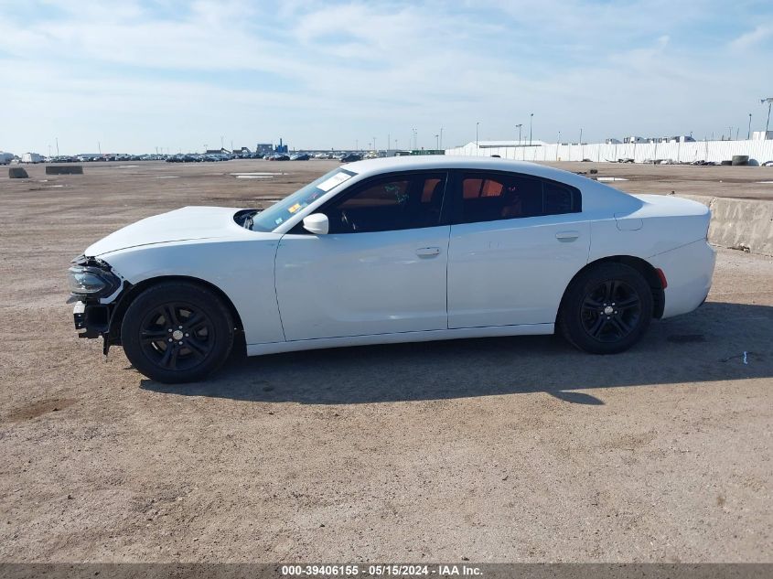 2019 Dodge Charger Sxt Rwd VIN: 2C3CDXBG2KH615642 Lot: 39406155