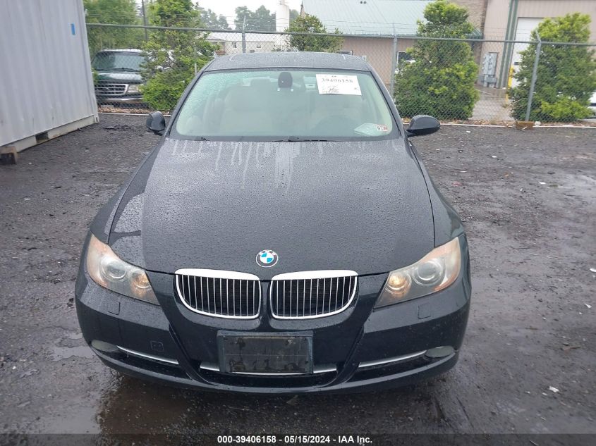 2007 BMW 335Xi VIN: WBAVD535X7A008512 Lot: 39406158