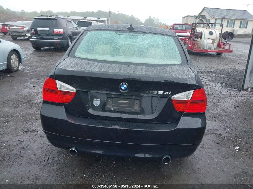 2007 BMW 335Xi VIN: WBAVD535X7A008512 Lot: 39406158