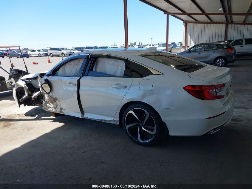 2018 Honda Accord Sport VIN: 1HGCV1F32JA233896 Lot: 39406160