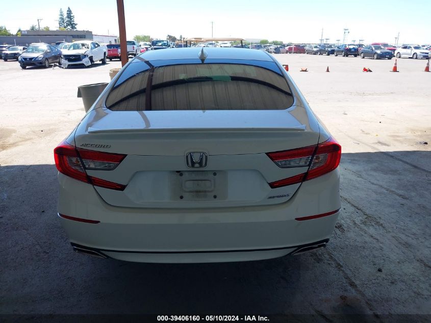 2018 Honda Accord Sport VIN: 1HGCV1F32JA233896 Lot: 39406160