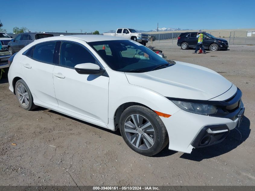 2020 Honda Civic Lx VIN: SHHFK7H32LU401078 Lot: 39406161