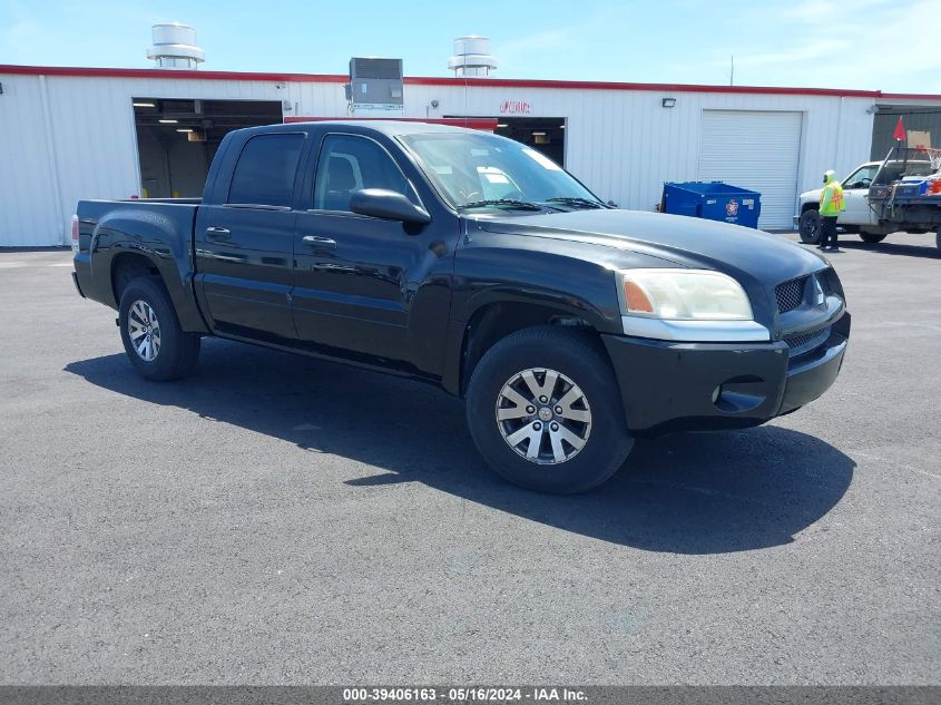 2008 Mitsubishi Raider Ls VIN: 1Z7HC28K58S619550 Lot: 39406163