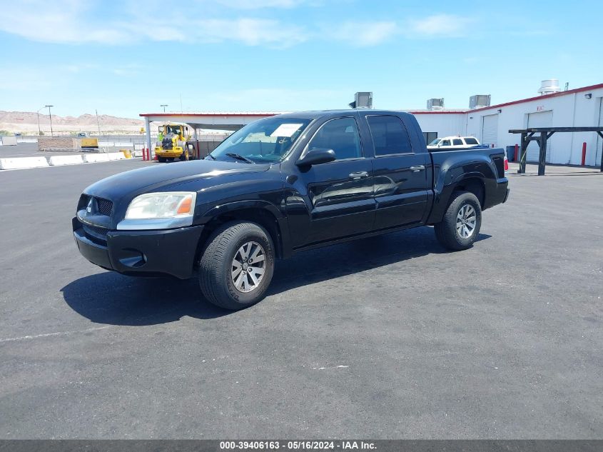 2008 Mitsubishi Raider Ls VIN: 1Z7HC28K58S619550 Lot: 39406163