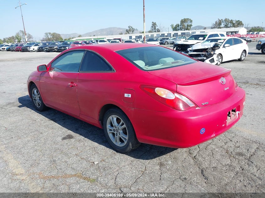 2004 Toyota Camry Solara Se VIN: 4T1CE38PX4U785865 Lot: 39406169