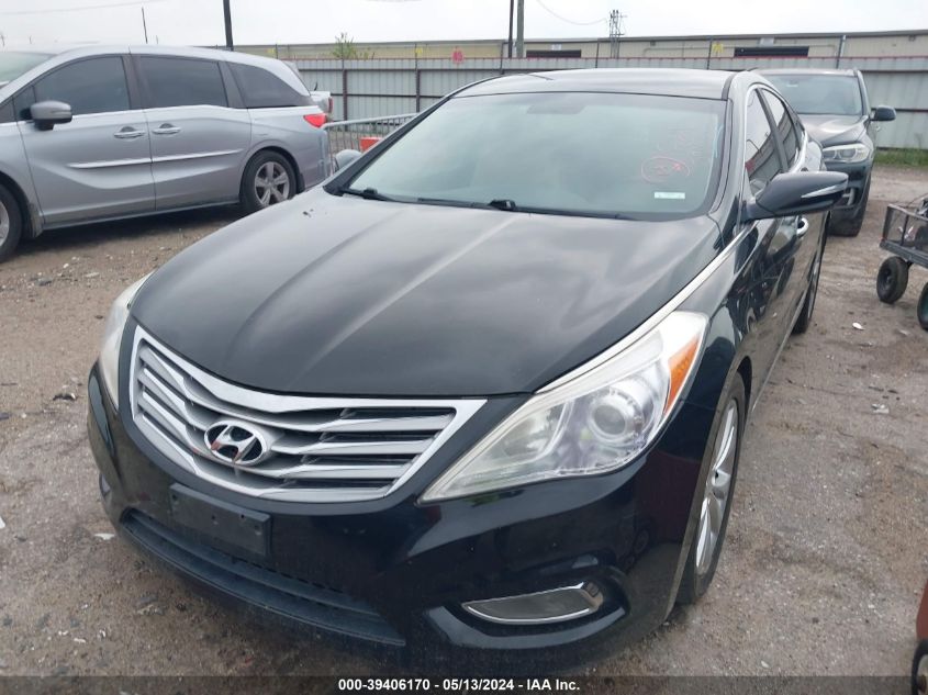 2013 Hyundai Azera VIN: KMHFG4JG6DA218786 Lot: 39406170