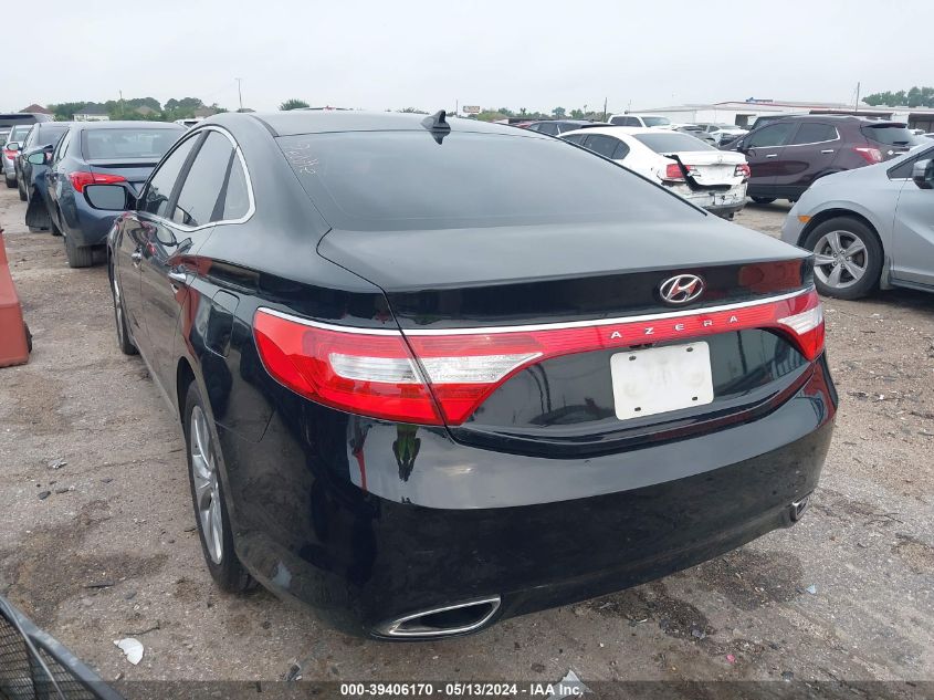 2013 Hyundai Azera VIN: KMHFG4JG6DA218786 Lot: 39406170