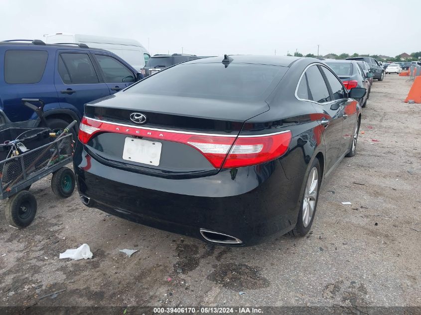 2013 Hyundai Azera VIN: KMHFG4JG6DA218786 Lot: 39406170