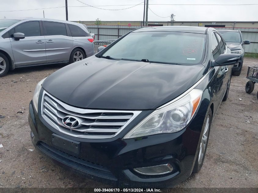 2013 Hyundai Azera VIN: KMHFG4JG6DA218786 Lot: 39406170