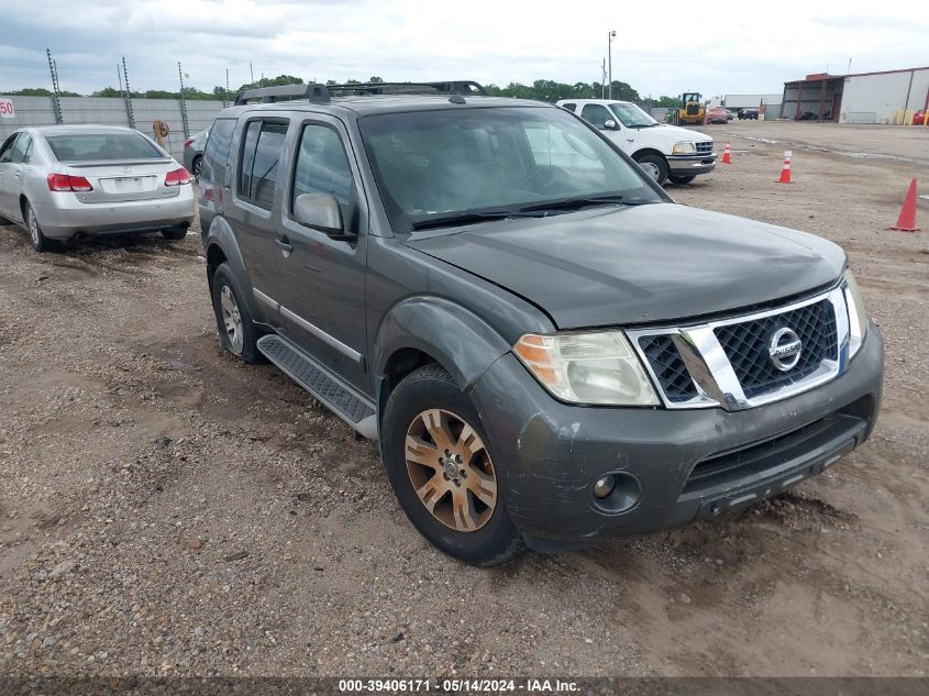 2008 Nissan Pathfinder Le VIN: 5N1AR18U28C667262 Lot: 39406171