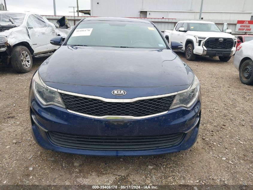 2016 Kia Optima Lx Turbo VIN: 5XXGT4L12GG065376 Lot: 39406178