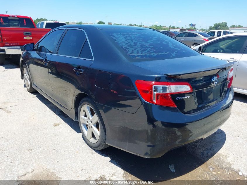 2012 Toyota Camry Se VIN: 4T1BF1FK2CU136449 Lot: 39406186