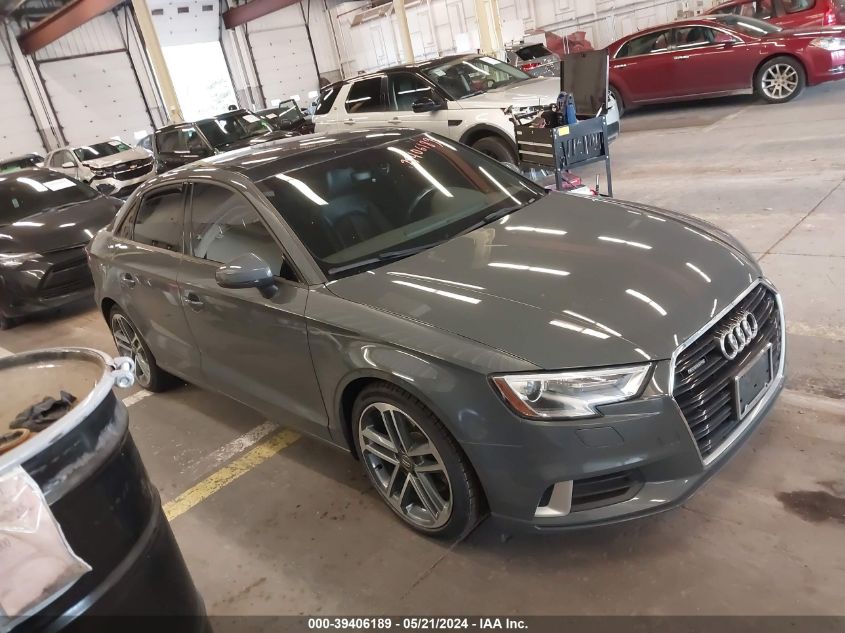 2018 Audi A3 2.0T Premium VIN: WAUB8GFF7J1048139 Lot: 39406189