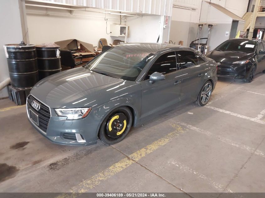 2018 Audi A3 2.0T Premium VIN: WAUB8GFF7J1048139 Lot: 39406189