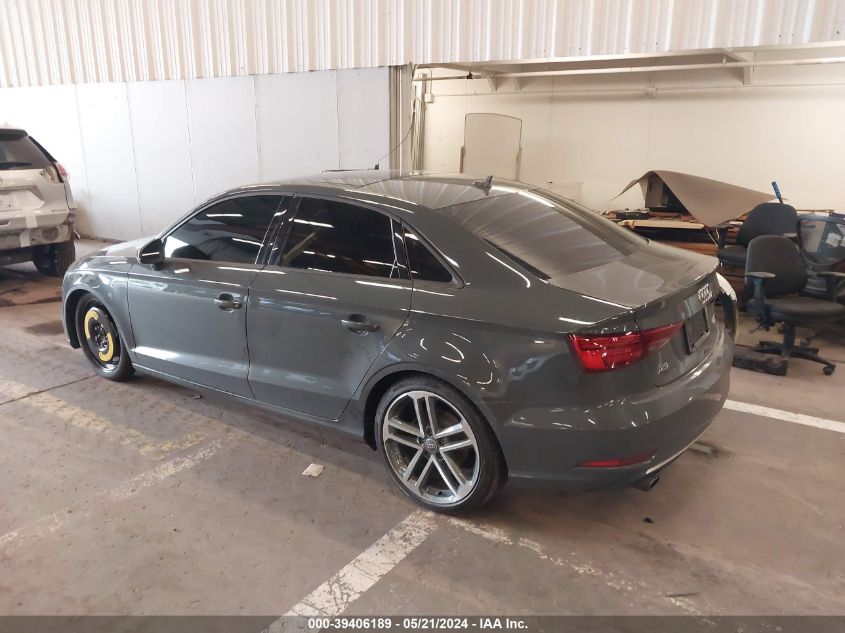 2018 Audi A3 2.0T Premium VIN: WAUB8GFF7J1048139 Lot: 39406189