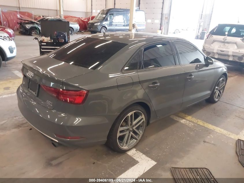 2018 Audi A3 2.0T Premium VIN: WAUB8GFF7J1048139 Lot: 39406189