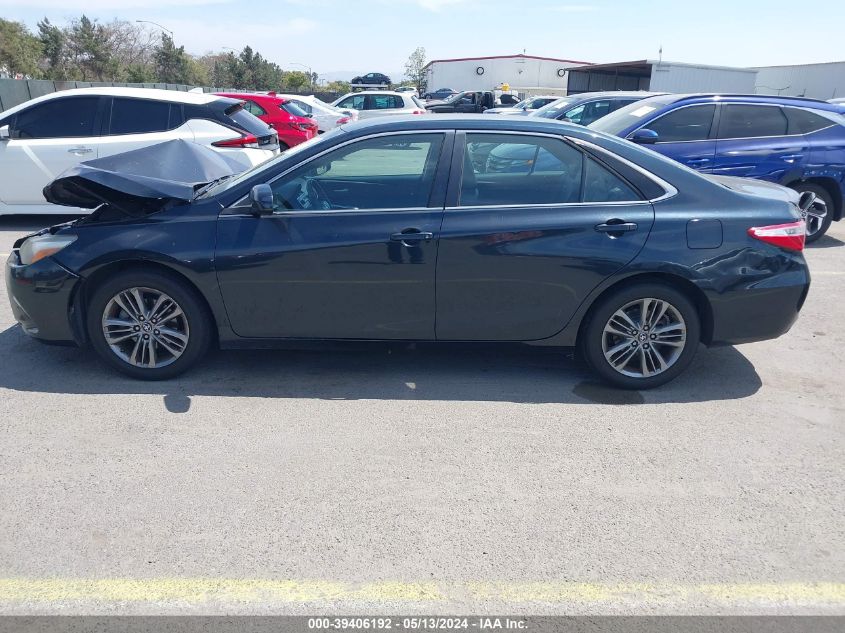 2016 Toyota Camry Se VIN: 4T1BF1FK8GU237727 Lot: 39406192