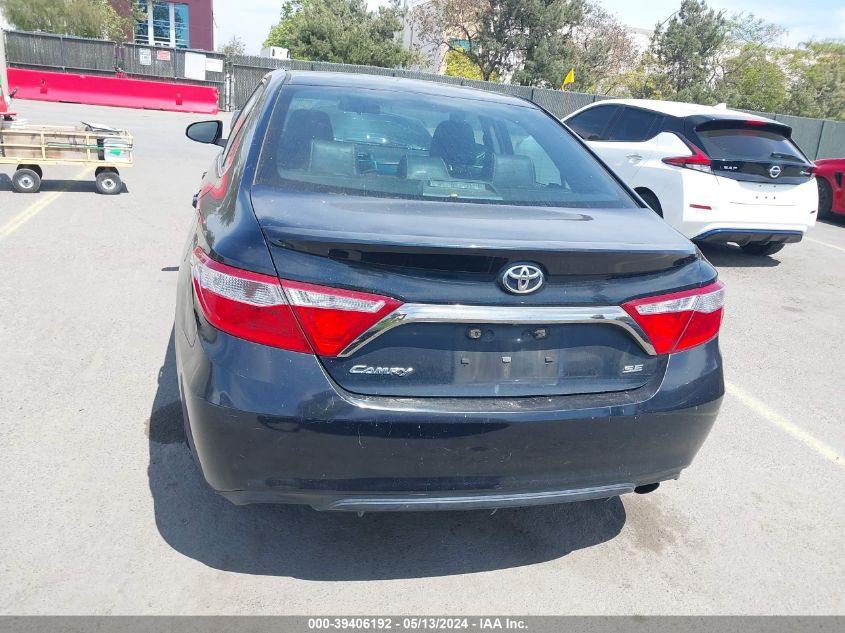 2016 Toyota Camry Se VIN: 4T1BF1FK8GU237727 Lot: 39406192