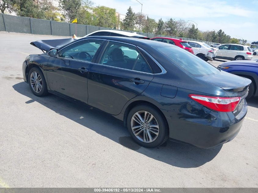 2016 Toyota Camry Se VIN: 4T1BF1FK8GU237727 Lot: 39406192