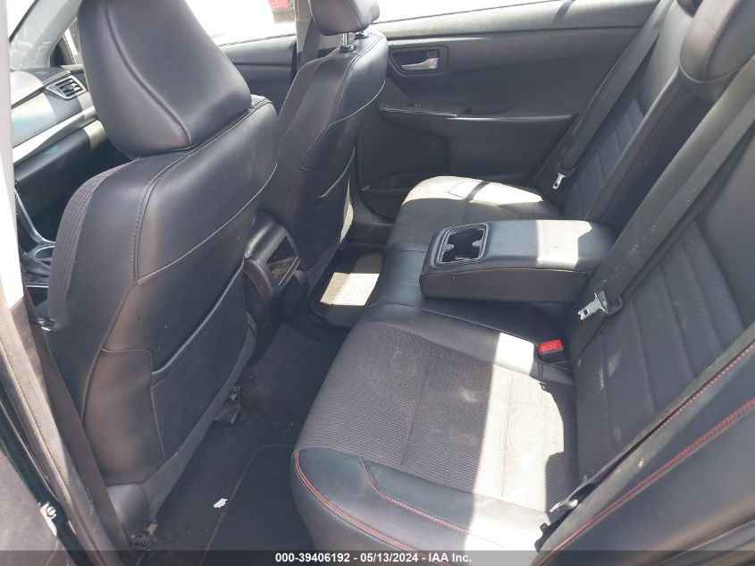 2016 Toyota Camry Se VIN: 4T1BF1FK8GU237727 Lot: 39406192