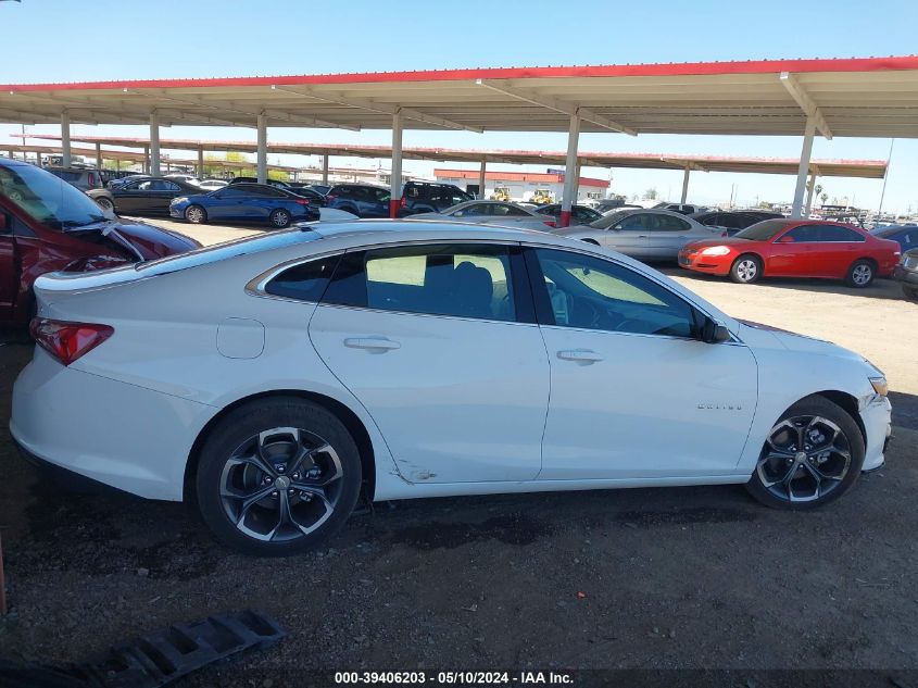 2022 Chevrolet Malibu Fwd Lt VIN: 1G1ZD5STXNF202325 Lot: 39406203