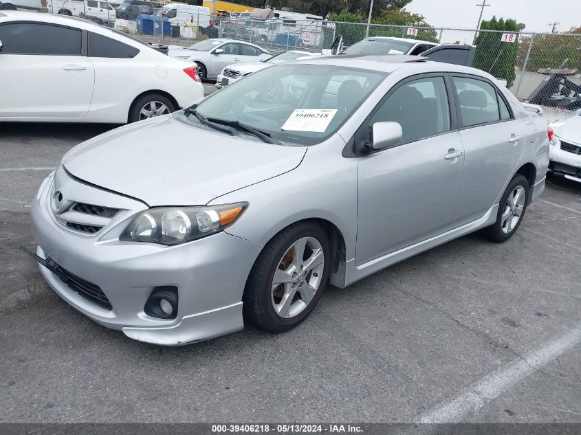 2011 Toyota Corolla S VIN: 2T1BU4EE4BC607228 Lot: 39406218