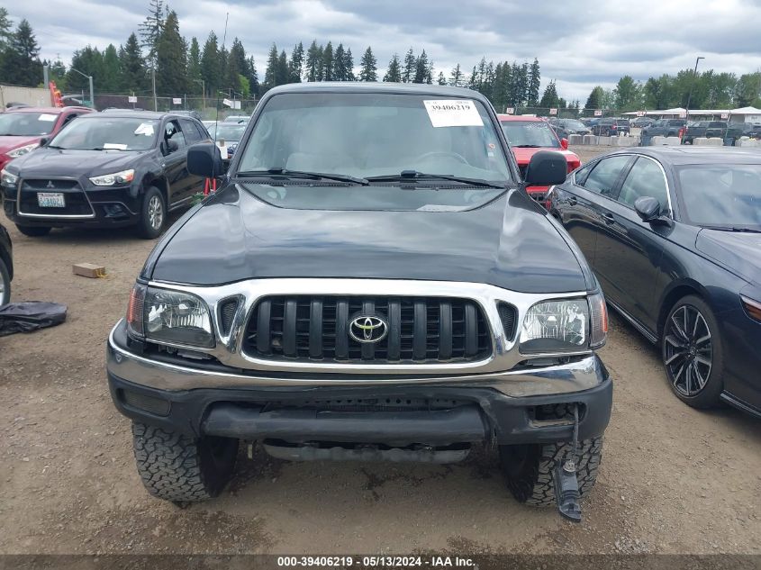 2002 Toyota Tacoma Base V6 VIN: 5TEWN72N92Z128902 Lot: 39406219