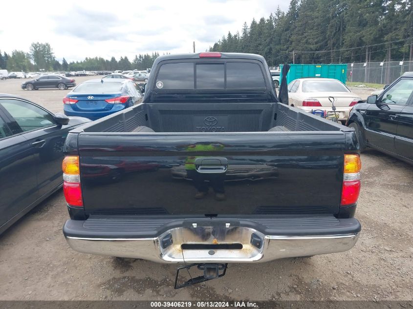 2002 Toyota Tacoma Base V6 VIN: 5TEWN72N92Z128902 Lot: 39406219