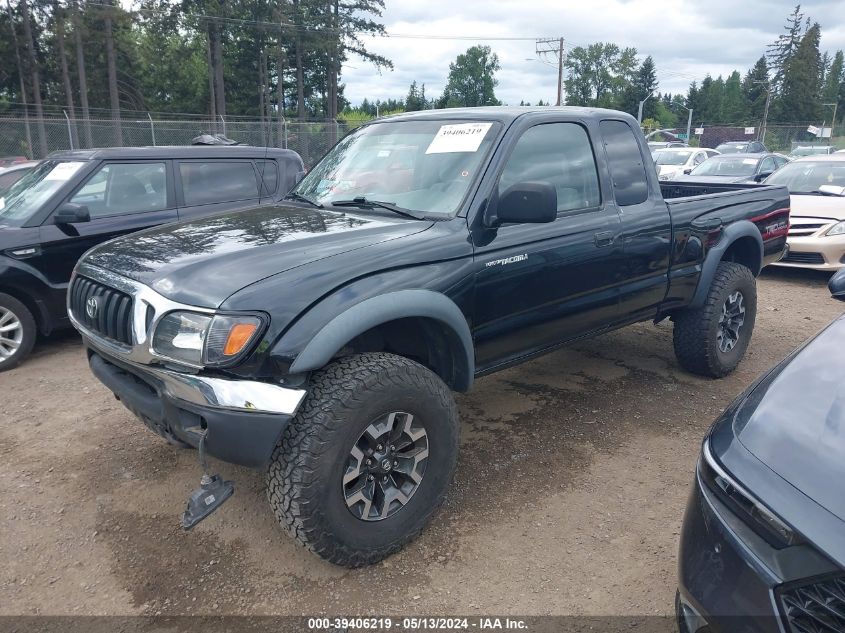 2002 Toyota Tacoma Base V6 VIN: 5TEWN72N92Z128902 Lot: 39406219