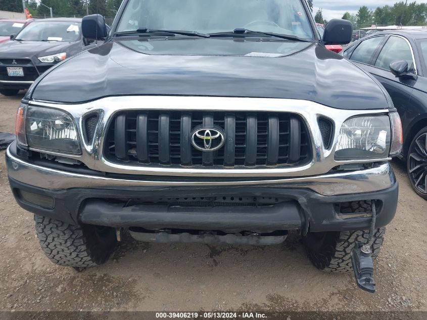 2002 Toyota Tacoma Base V6 VIN: 5TEWN72N92Z128902 Lot: 39406219