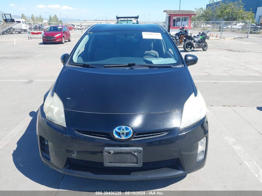 2011 Toyota Prius Three VIN: JTDKN3DU1B5320555 Lot: 39406228