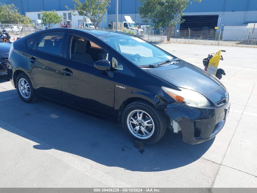 2011 Toyota Prius Three VIN: JTDKN3DU1B5320555 Lot: 39406228