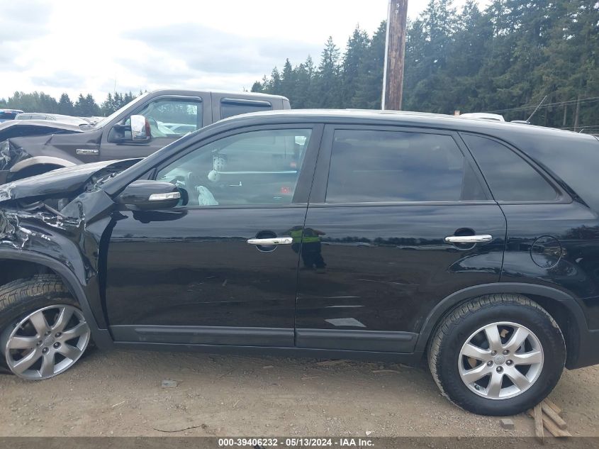 2012 Kia Sorento Lx VIN: 5XYKT3A10CG213425 Lot: 39406232