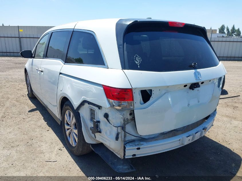 2014 Honda Odyssey Ex-L VIN: 5FNRL5H66EB084547 Lot: 39406233