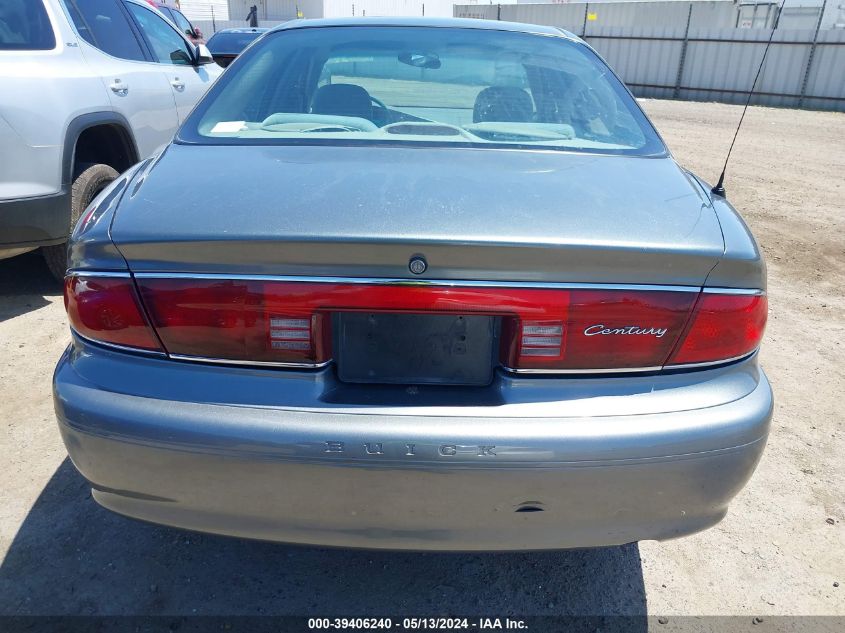 2004 Buick Century VIN: 2G4WS52J641283792 Lot: 39406240